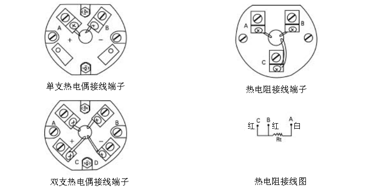 轴承温度计接线指南